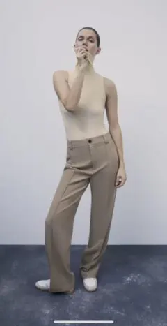 新品　タグ付き　ZARA  ニットタートル
