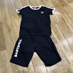 BABYDOLL Tシャツとショートパンツセット 黒