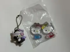 サンリオ　なかよしドロップチャーム　キティ　いたずらこあくまスイング　ガチャ