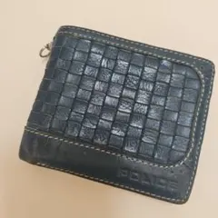 POLICE ポリス 二つ折り財布 グリーン みどりのサムネイル