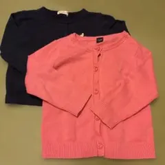 babyGap ピンク カーディガン トドラー　2枚セット