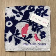 PAUL & JOE SISTER ハンカチ タオル 花柄 猫のサムネイル