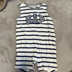 babyGap ストライプロンパース 9-12M 70サイズ