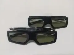 JVC PK-AG1-B 3Dメガネ 2個セット JVC 3DメガネPK-AG1-B 2個 - メルカリ