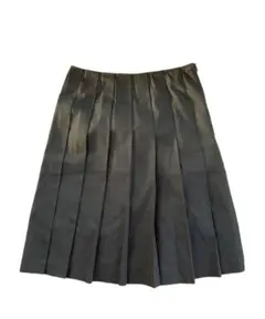 ローリーズファーム　LOWRYS FARM プリーツスカート カーキ　無地　L