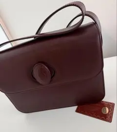 【美品】カルティエ マストライン ショルダーバッグ ボルドーのサムネイル