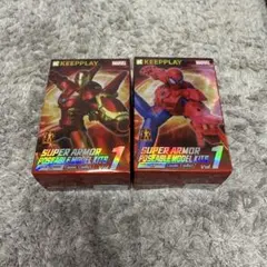香港ディズニー　アイアンマン　スパイダーマン　フィギュア