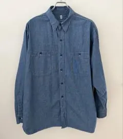 美品 Psicom サイコム 2025 chambray shirts Lサイズ - メルカリ