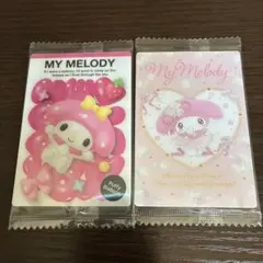 サンリオキャラクターズ ウエハース11 カード マイメロディ 2種セット
