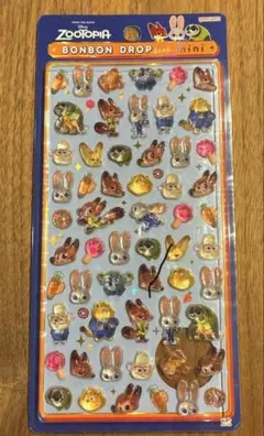 【正規品】 ズートピア　サンスター ボンボンドロップシール