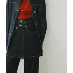 よ*ぴ様 シシュウデニムミニスカート センスオブプレイスバイアーバンリサーチ