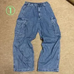 お得3着セット メンズ ・ワイド/カーゴ/ バギーパンツ　 GU WEGO 他のサムネイル