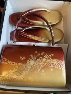 和装用バッグと草履セット