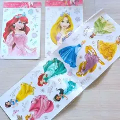 ディズニー プリンセス ウォールステッカー 大判 大きい 装飾 セット