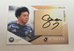 谷村海那 いわきFC 直筆サインカード EPOCH 2025 Jリーグ - メルカリ