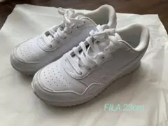 【FILA】ホワイトスニーカー 23㎝