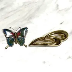 【おまとめ】ブローチ　2点　セット