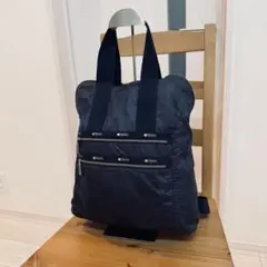 極美品】LeSportsac エッセンシャル 2WAYバッグ リュック トート