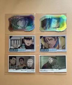 ゴールデンカムイ トレーディングコレクトステッカー 3点セット