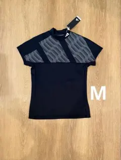 新品　adidasgolf M モックネック　黒　ブラックのサムネイル