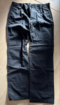 ユニクロ　メンズロングパンツ　ウエスト85センチ　黒②
