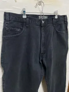 新品 W40xL30 リーバイス シルバータブ バギー デニム ジーンズ 黒 