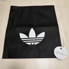 adidas アディダス シューズ ラッピングバッグ ギフトバッグ ブラック Lのサムネイル