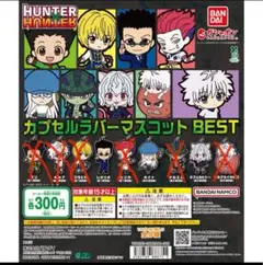HUNTER x HUNTER カプセルラバーマスコットBEST