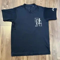 ASICS ブラック シャツ バレーボール