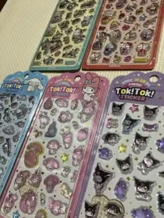 【韓国限定】サンリオ ボンボンドロップ Tok!Tok!シール正規品５枚セット