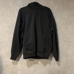 UNIQLO:C ブラック スウェットオーバーサイズプルパーカー Mサイズ