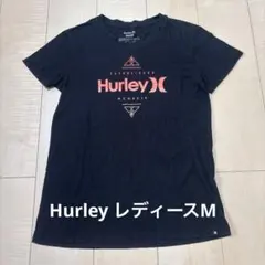 Hurley ハーレー　ロゴ　Tシャツ　黒　ブラック　シンプル　レディース　Mのサムネイル