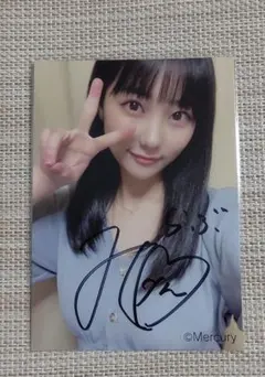 ≒JOY ヨリ直筆生写真　今、恋をしている　浴衣　藤沢莉子 ≒JOY 藤沢莉子 生写真 直筆 ヨリ 3rdフォトブック衣装 - メルカリ