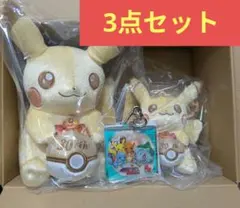 ポケモン 30周年記念ぬいぐるみ マスコット ピカピカピカチュウ キーホルダー