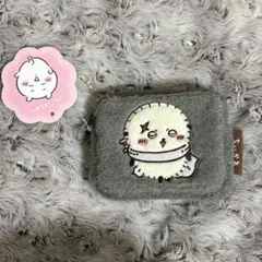ちいかわ　ふわふわ　ミニポーチ