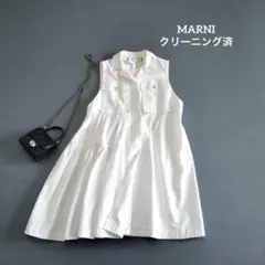 HGB-Q312/美品 22SS MARNI スキッパーシャツ ギャザー 38 - メルカリ