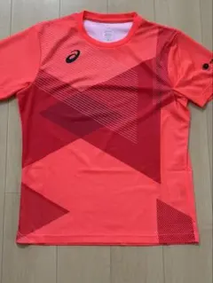 ASICS ピンク Tシャツ XL JAPAN 美品‼️