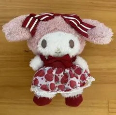 Maison de FLEUR いちご新聞 マイメロディ ぬいぐるみチャーム