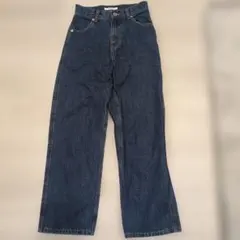 【6月13日まで】USコットン デニム ストレートパンツ PSサイズのサムネイル
