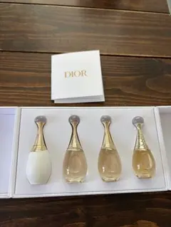 Dior ギフトボックス ノベルティ 4本入 クリスタル バースデーギフト