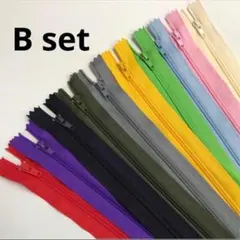 【SALE中】ファスナーB set/合計50本