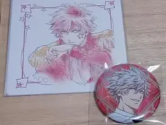 映画 うたプリマジLOVEキングダム 入場者特典＆コラボ缶バッジ　黒崎蘭丸セット