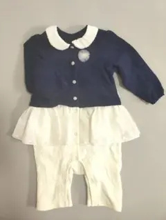 値下げ！【美品】ミキハウス　セレモニー　フォーマル　カバーオール　80