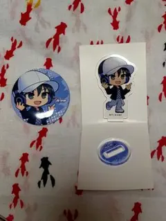 伊月俊　ジャンプフェスタ　eeo ヒップホップ　缶バッジ　アクリルスタンド