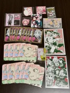 【新品未使用】 僕のヒーローアカデミア 麗日お茶子 原画展など グッズまとめ売り