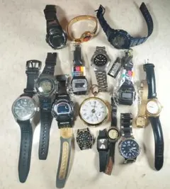 カシオ、セイコージャンク腕時計セット 16点 Casio, Seiko