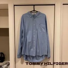 n*d様 TOMMY HILFIGER 長袖シャツ ライトブルー