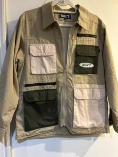 【希少】BoTT MULTI POCKET JACKET ベージュ Mサイズのサムネイル