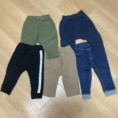 ベビーボトムス　パンツ 5点セット