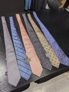 メンズネクタイ 売れ残り 1本はギ・ラロッシュ 1万円 入り 6本セット